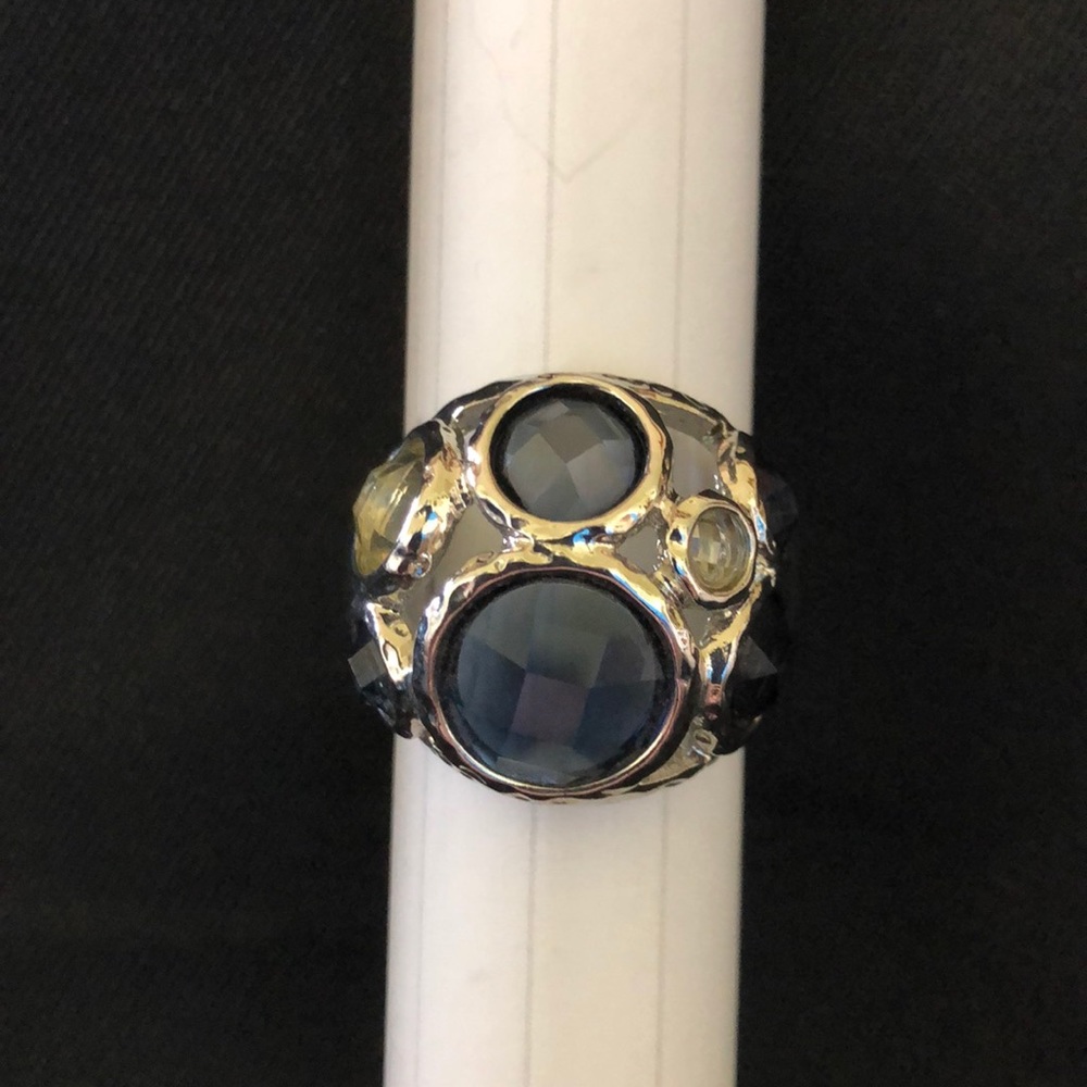 Blue Stone Ring - image 1